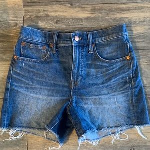 Madewell High-Rise Denim Shorts